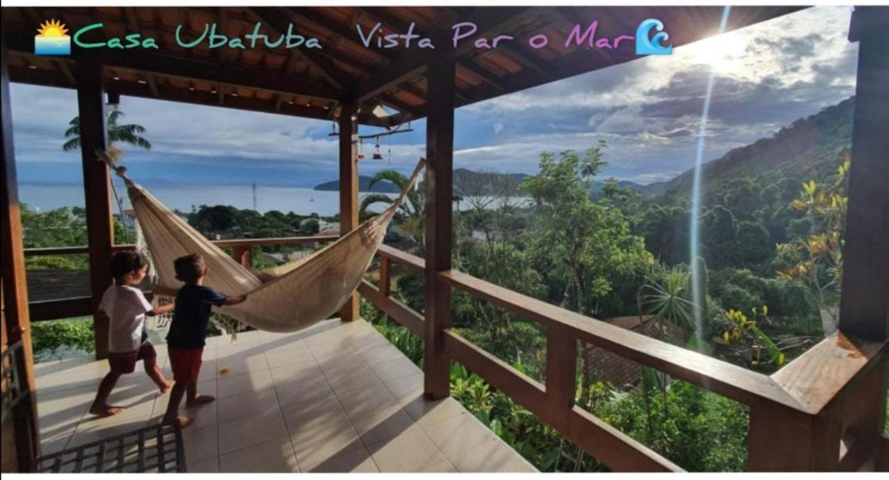 Casa Ubatuba Vista Para O Mar ภายนอก รูปภาพ
