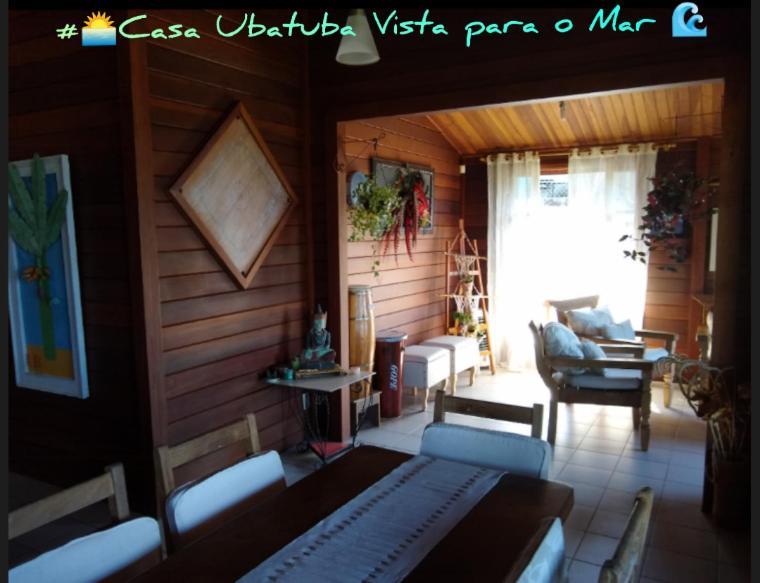 Casa Ubatuba Vista Para O Mar ภายนอก รูปภาพ
