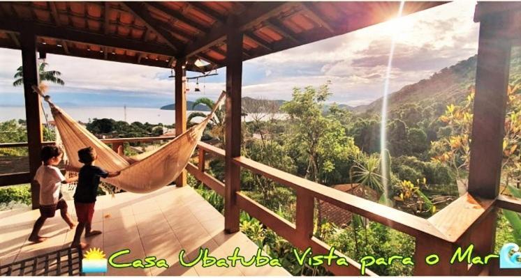 Casa Ubatuba Vista Para O Mar ภายนอก รูปภาพ