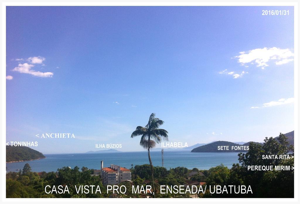Casa Ubatuba Vista Para O Mar ภายนอก รูปภาพ